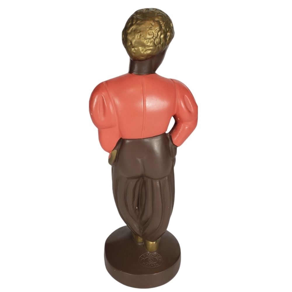 Vintage Alexander Backer ABCO Chalkware Mid Century MCM Nubian Dancers Figurine - Picture 7 of 16